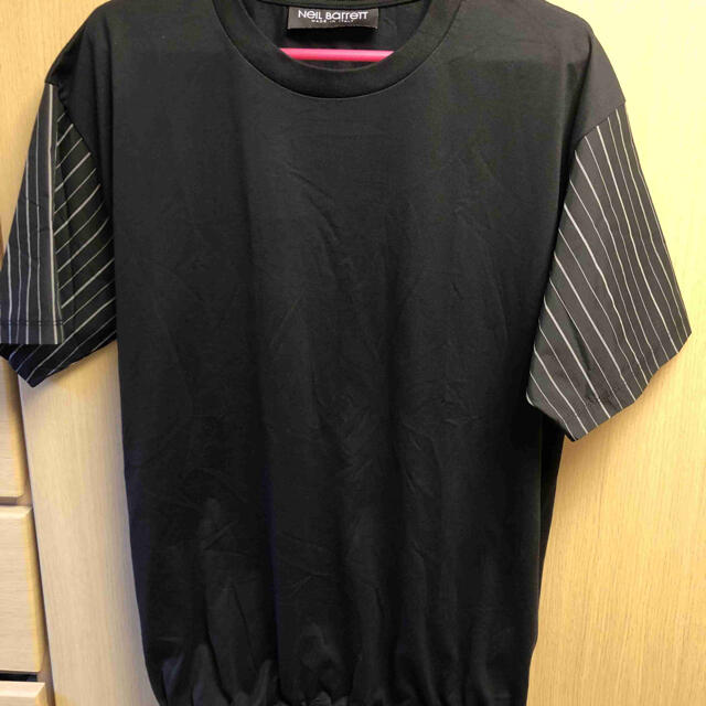 国内正規 20SS Neil Barrett ニールバレット 袖切替 Tシャツ