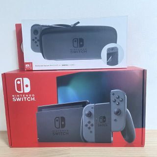 ニンテンドースイッチ(Nintendo Switch)のバッテリー持続時間が長くなった新モデル  ニンテンドースイッチ 本体 グレー (家庭用ゲーム機本体)