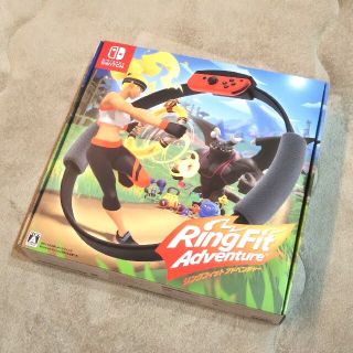 ニンテンドースイッチ(Nintendo Switch)の【新品未使用】リングフィットアドベンチャー(家庭用ゲームソフト)