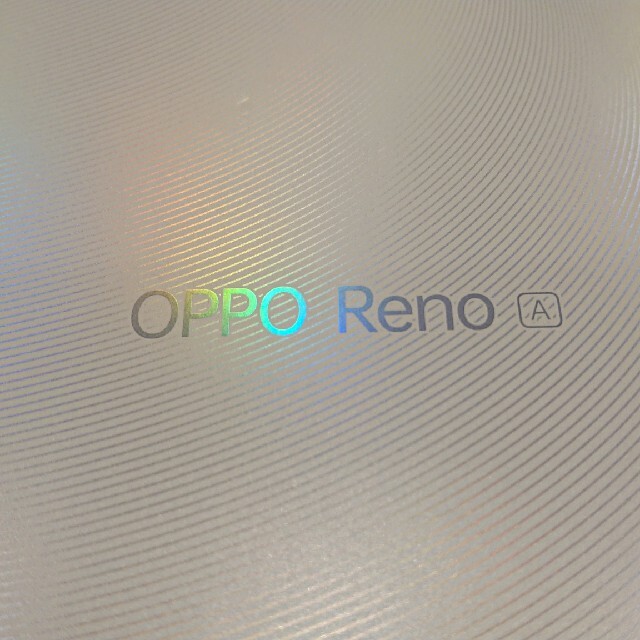 OPPO Reno A 新品未使用 BLACK 黒 ブラック 64GB