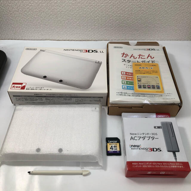 ★極美品‼︎  Nintendo 3DS LL 本体ホワイト！　送料込み