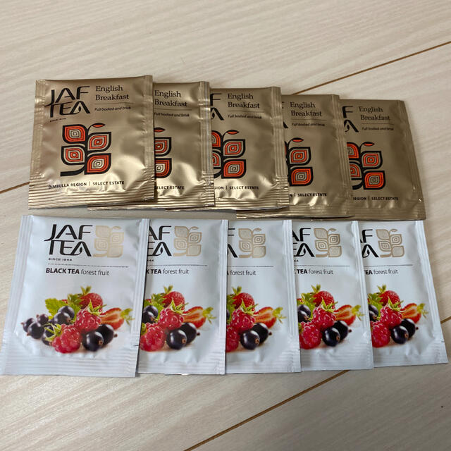 JAF TEA  紅茶ティーパック(2種.各5個) 食品/飲料/酒の飲料(茶)の商品写真