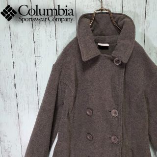 コロンビア(Columbia)のコロンビア★L★Columbia ピーコート グレー 古着女子 二階堂ふみ(ピーコート)