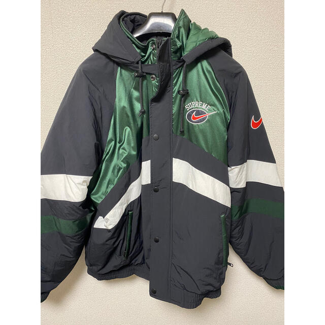 Supreme Nike hooded sport jacket ジャケットナイロン100％中綿