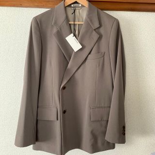 コモリ(COMOLI)のAURALEE 20AW DOUBLE-BREASTED JACKET(テーラードジャケット)