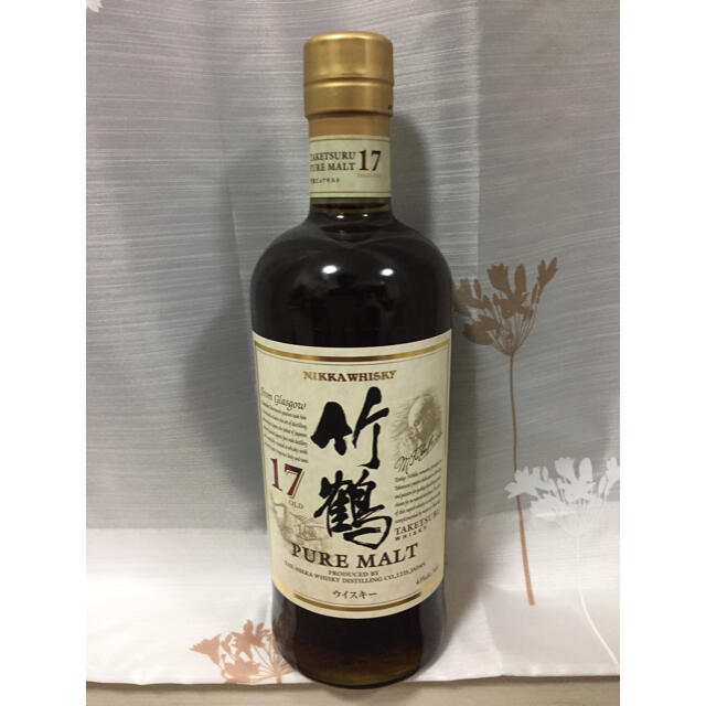 未開栓》ニッカ 竹鶴17年ピュアモルト43度700ml 箱無し - ウイスキー