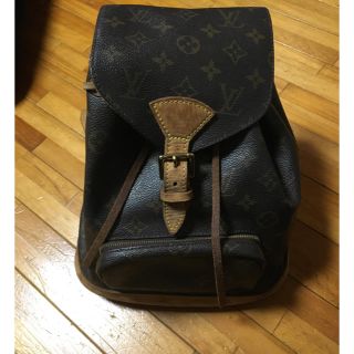 ルイヴィトン(LOUIS VUITTON)のヴィトン モノグラムリュック モンスリ (リュック/バックパック)