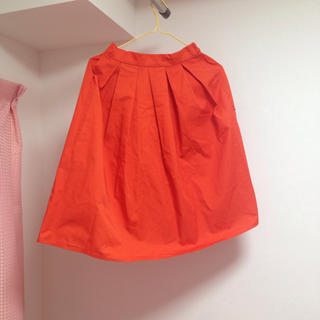 レトロガール(RETRO GIRL)のオレンジスカート(ひざ丈スカート)