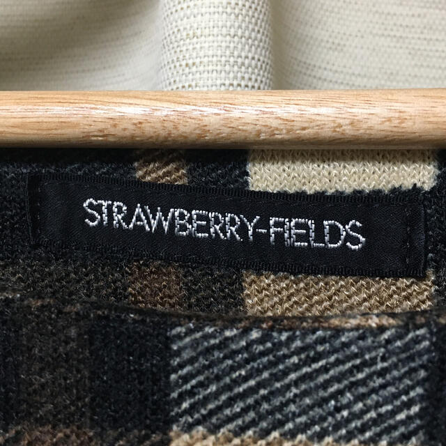 STRAWBERRY-FIELDS(ストロベリーフィールズ)のStrawberry-feels チェックワンピース レディースのワンピース(ひざ丈ワンピース)の商品写真