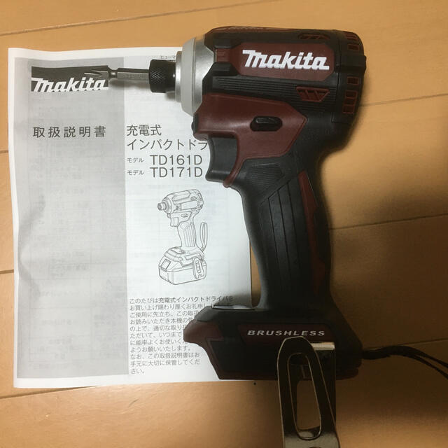 Makita(マキタ)のマキタ　インパクトドライバー 18V 171   本体のみ  新品 その他のその他(その他)の商品写真