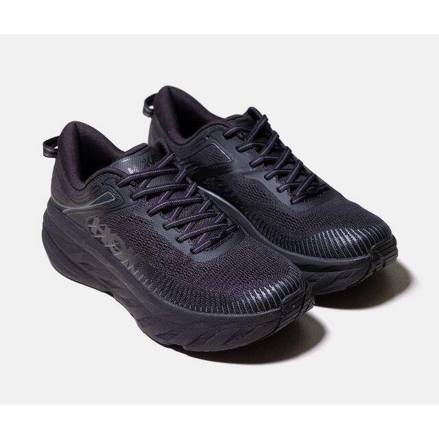 HOKA ONE ONE BONDI7 black スニーカー 26cm