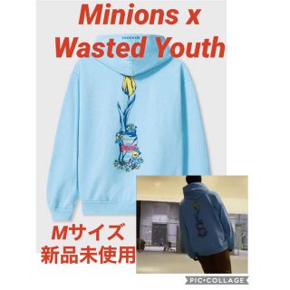 【美品】verdy×wasted youth  ミニオン　パーカー