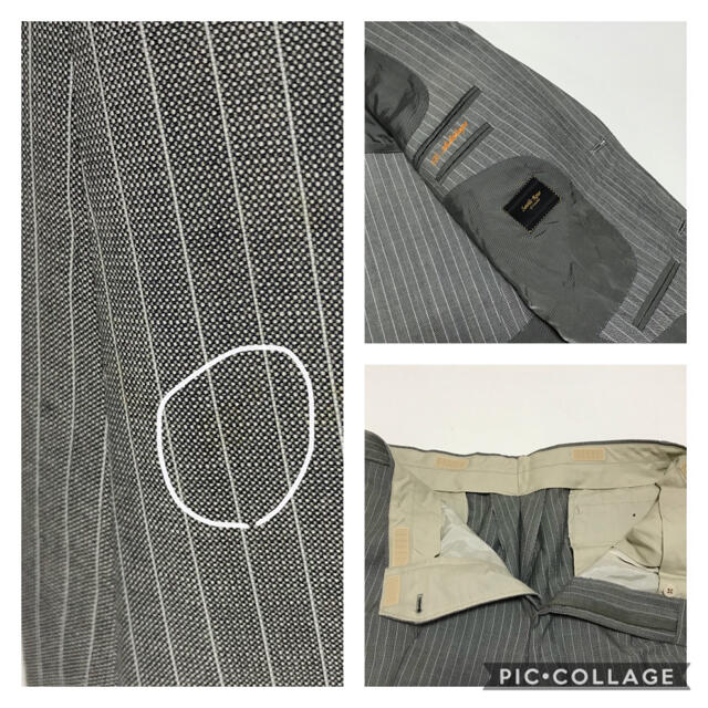 ドーメル　スーツ　セットアップ　ジャケット　メンズ　DORMEUIL上下セット2 メンズのスーツ(セットアップ)の商品写真