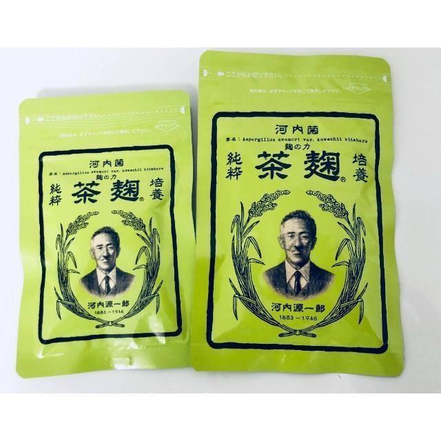 河内菌本舗 麹の力 茶麹 乳酸菌入り 62粒入袋＋30粒入袋 新品未開封の通販 by Alkari｜ラクマ