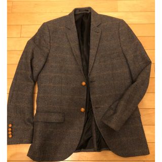 トップマン(TOPMAN)のTOPMAN  ジャケット グレー チェック(テーラードジャケット)