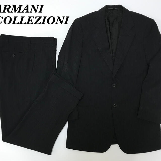 ARMANI COLLEZIONI(アルマーニ コレツィオーニ)のARMANI スーツ　セットアップ　アルマーニ　ジャケット　メンズ　上下セット メンズのスーツ(セットアップ)の商品写真