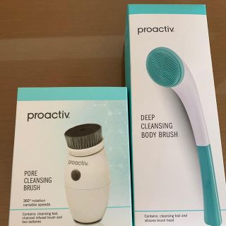 プロアクティブ(proactiv)の【未使用】プロアクティブ　ブラシ　２種類(バスグッズ)