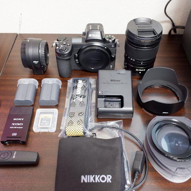 Nikon - Nikon Z 6 24-70+FTZ キット ミラーレスカメラ おまけ多数の 