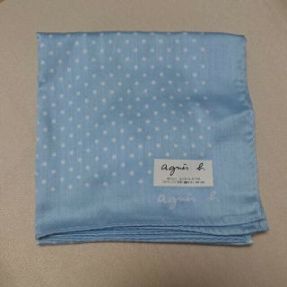 アニエスベー(agnes b.)の新品未使用 agnes b. 大判プリントハンカチ(ハンカチ)