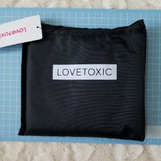 ラブトキシック(lovetoxic)の最終　lovetoxic　ラブトキ　シック　エコバッグ　ショルダー　バック(ショルダーバッグ)