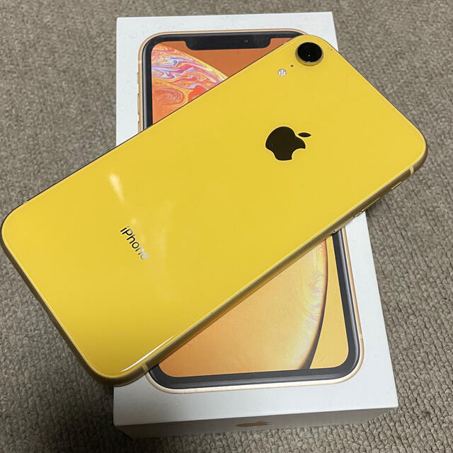 ☆iPhone XR 128GB イエロー☆ - スマートフォン本体