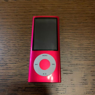 アップル(Apple)のiPod nano 第5世代　A1320 ピンク　ジャンク(ポータブルプレーヤー)