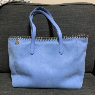 ステラマッカートニー(Stella McCartney)のステラマッカートニー　トート　ファラベラ　水色　ブルー(トートバッグ)