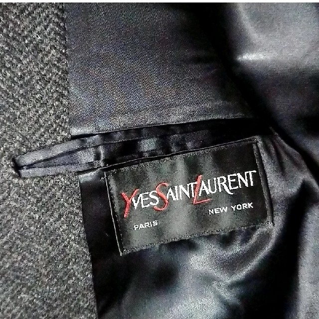 最終値下げ YVES SAINT LAURENT チェスターコートメンズ