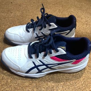 アシックス(asics)の23.5cm テニスシューズ レディース asics(シューズ)