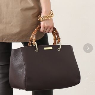 ドゥーズィエムクラス(DEUXIEME CLASSE)のひつじ様専用！！◆KATIE LOXTON  BAMBOO BAG ブラウン◆(ハンドバッグ)