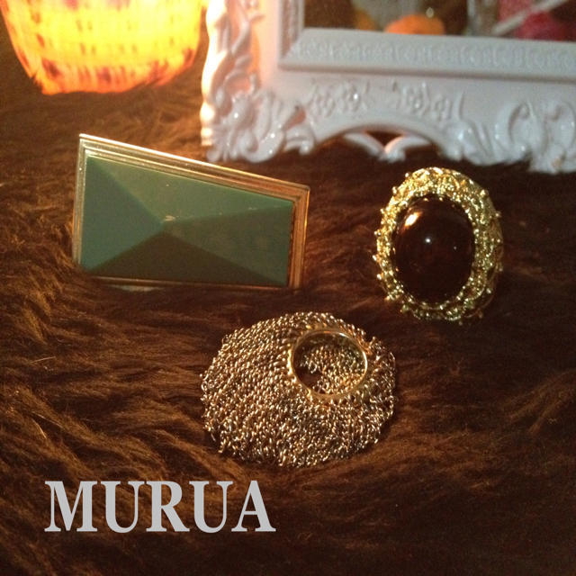 MURUA(ムルーア)のMURUA ★RING レディースのアクセサリー(リング(指輪))の商品写真