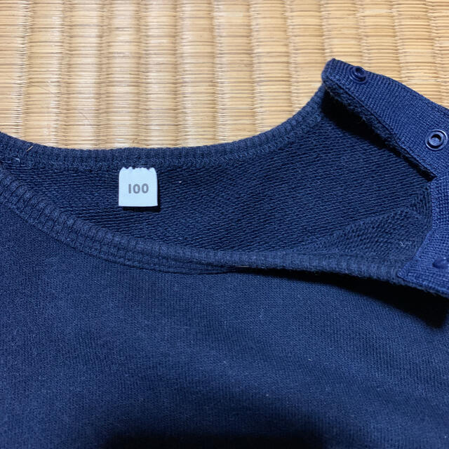 MUJI (無印良品)(ムジルシリョウヒン)の無印　長袖チュニック キッズ/ベビー/マタニティのキッズ服女の子用(90cm~)(ワンピース)の商品写真