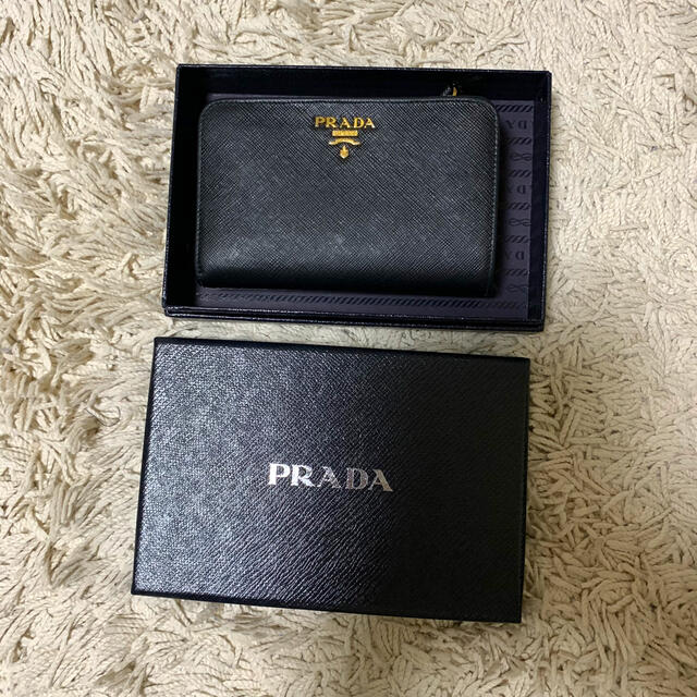 PRADA(プラダ)の☆PRADA☆二つ折り財布 レディースのファッション小物(財布)の商品写真