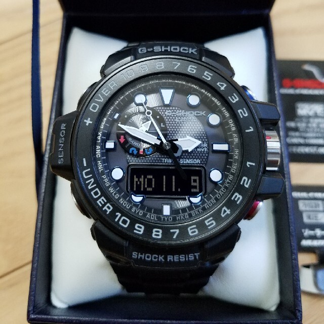 早い者勝ち！ガルフマスター G-SHOCK GWN-1000B-1AJF 品-