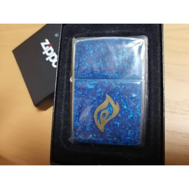 ZIPPO(ジッポー)の【未使用】Zippo2002キリンFIRE ストーンウォッシュ  ブルー  メンズのファッション小物(タバコグッズ)の商品写真