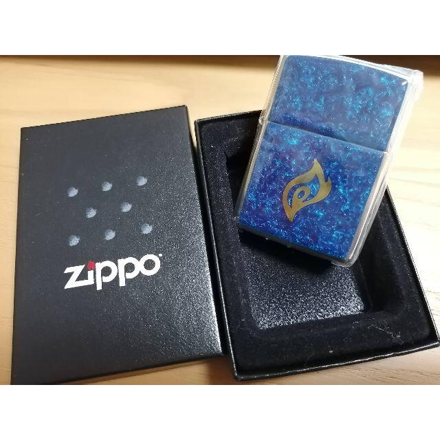 ZIPPO(ジッポー)の【未使用】Zippo2002キリンFIRE ストーンウォッシュ  ブルー  メンズのファッション小物(タバコグッズ)の商品写真