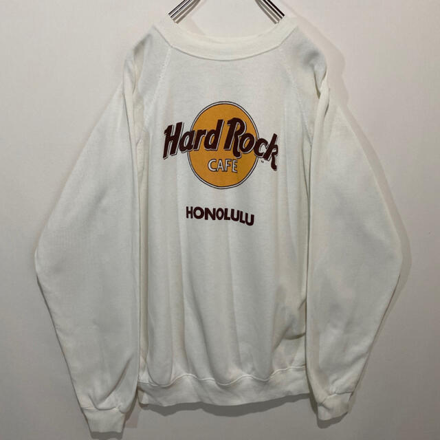 Hanes(ヘインズ)のハードロックカフェ hard rock cafe トレーナー スウェット 90s メンズのトップス(スウェット)の商品写真