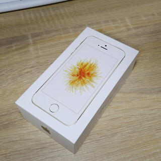アイフォーン(iPhone)のApple iPhone SE 16GB SIMフリー ゴールド(スマートフォン本体)