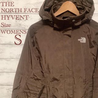 ザノースフェイス(THE NORTH FACE)のTHE NORTH FACE HYVENT ブラウンマウンテンパーカー　S(ナイロンジャケット)