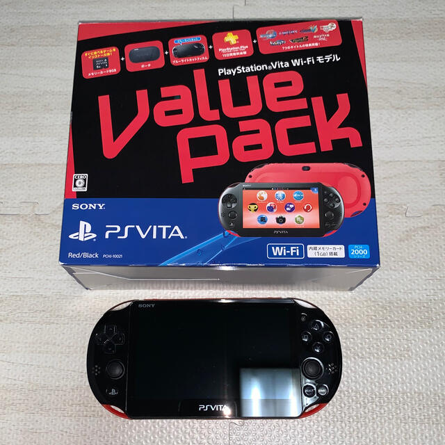 ゲームソフト/ゲーム機本体値下げしました！　psvita 2000 valuepack ジャンク品