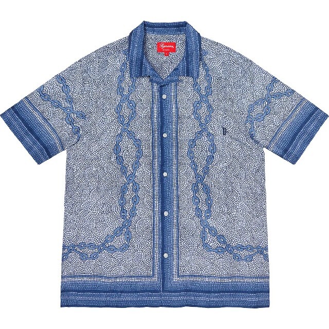 Supreme Mosaic Silk S/S Shirt