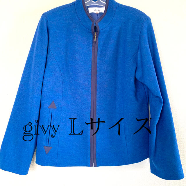 【専用です‼️お値下げ❣️2200⇒Givy】美品‼️☆ノーカラージャケット☆ レディースのジャケット/アウター(ノーカラージャケット)の商品写真