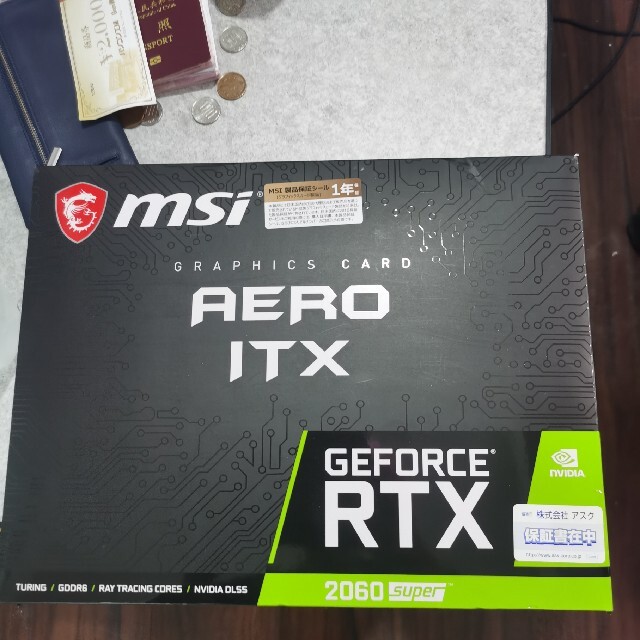 PC/タブレットMSI RTX2060super itx