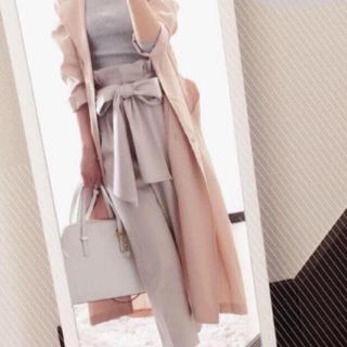 フレイアイディー(FRAY I.D)のフレイアイディー　リボンタックパンツ　スナイデル　マーキュリーデュオ　ZARA(カジュアルパンツ)