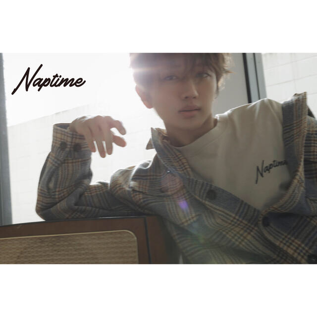 Nissy Naptime チェックシャツ ブルー×ベージュ 1