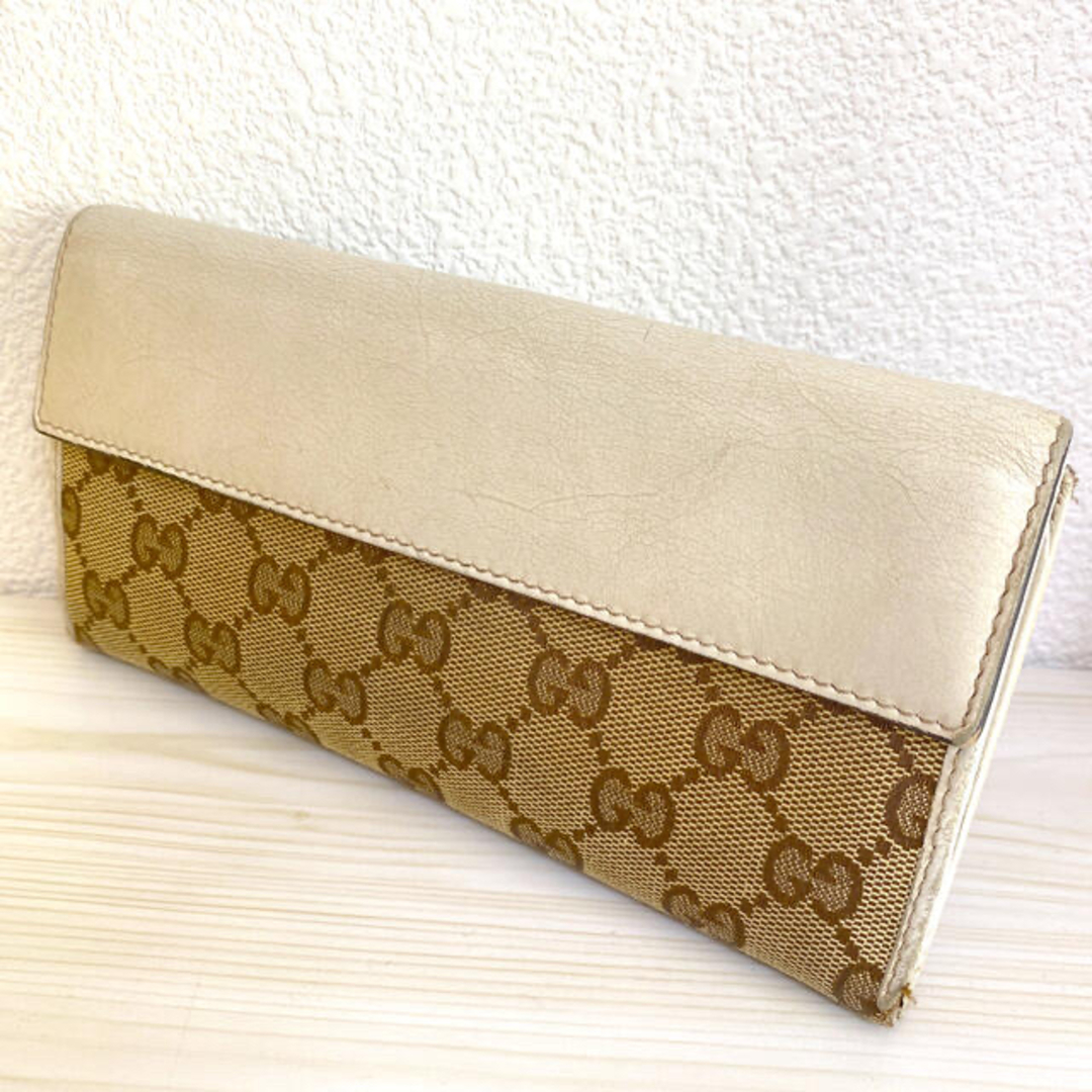 GUCCI(グッチ)のGUCCI ＊ モノグラム　長財布 レディースのファッション小物(財布)の商品写真
