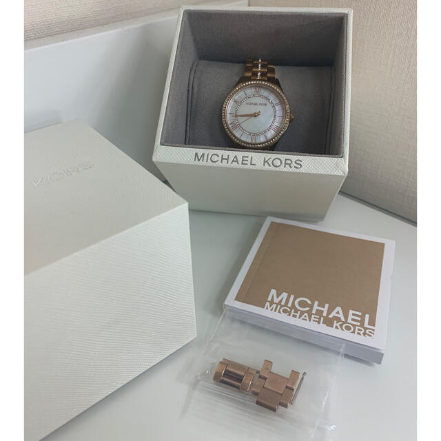 Michael Kors(マイケルコース)のMichael Kors ローズゴールドウォッチ レディースのファッション小物(腕時計)の商品写真