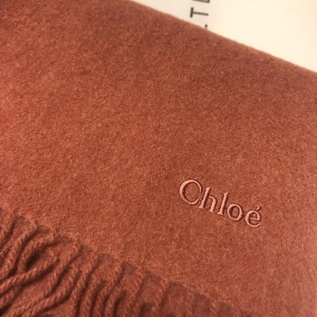 Chloe(クロエ)のChloe カシミヤ　マフラー　ストール レディースのファッション小物(マフラー/ショール)の商品写真