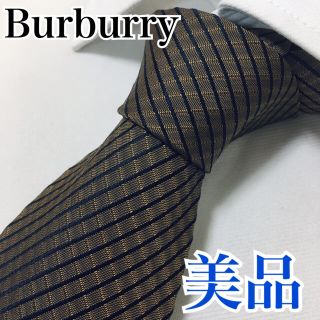 バーバリー(BURBERRY)の美品 バーバリー Burberry ネクタイ チェック  早い者勝ち(ネクタイ)