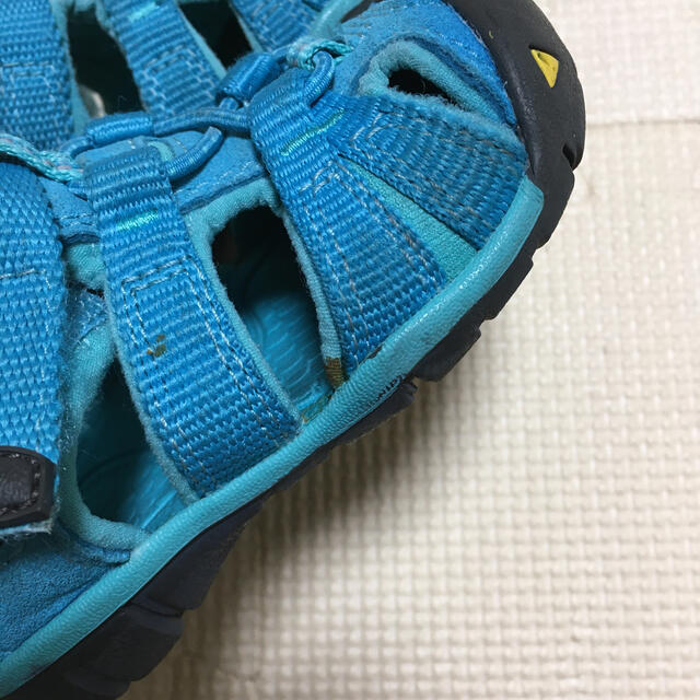 KEEN(キーン)のkeen 12.5cm サンダル　ブルー　水色　ベビーサンダル　 キッズ/ベビー/マタニティのベビー靴/シューズ(~14cm)(サンダル)の商品写真